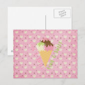 Cool und süß postkarte (Vorne/Hinten)