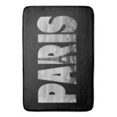 Cool und Vintag Paris und Eiffelturm Badematte (Vorderseite Vertikal)