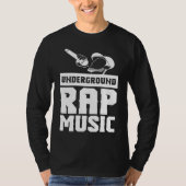 Cool Underground Rap Music Rap T-Shirt (Vorderseite)