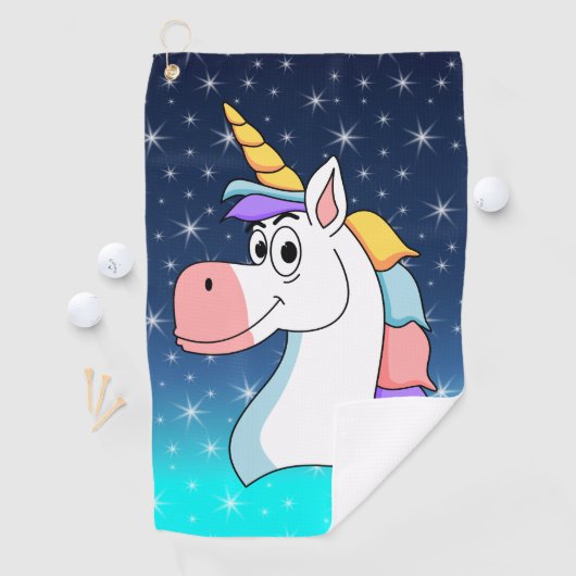 Cool Unicorn Golfhandtuch (Insitu)