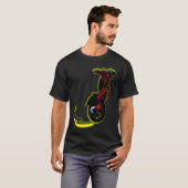 Cool Unicycle Hobby Sport T-Shirt (Vorne ganz)