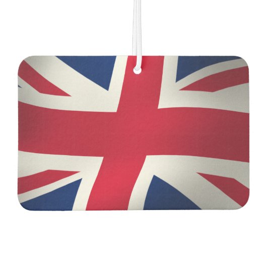 COOL UNION JACK UK FLAG AUTOLUFTERFRISCHER (Vorderseite)