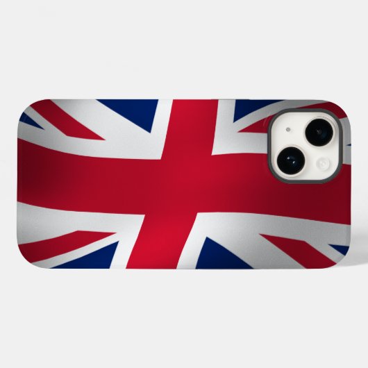 COOL UNION JACK UK FLAG Case-Mate iPhone HÜLLE (Rückseite (Horizontal))