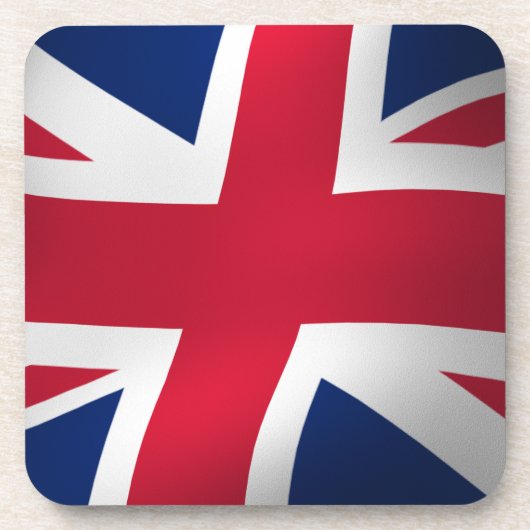 COOL UNION JACK UK FLAG GETRÄNKEUNTERSETZER (Vorderseite)