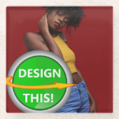 COOL! Untersetzer auf dem Glasplatz - kundenspezif (Vorderseite)