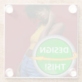 COOL! Untersetzer auf dem Glasplatz - kundenspezif (Rückseite)