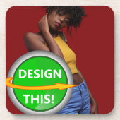 COOL! Untersetzer aus Hartkunststoff - Rückseite a (Vorderseite)