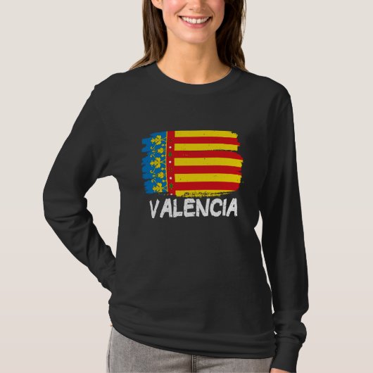 Cool Valencia Flag 1 T-Shirt (Vorderseite)