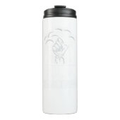 Cool Vaper Vape Smoker Smoking Relax Its Just Vapo Thermosbecher (Vorderseite)