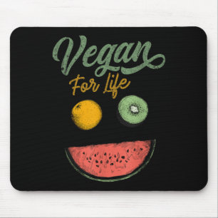 Cool Vegan für Lebensgefährte Ernährung Pflanze Er Mousepad