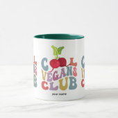 Cool Vegans Club / Pflanze Mama Tasse (Zentrum)