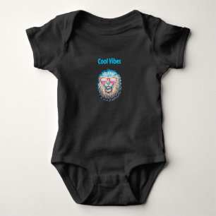 Cool Vibes Lion Baby Strampler