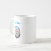 Cool Vibes Lion Kaffee Tasse (Vorderseite Links)