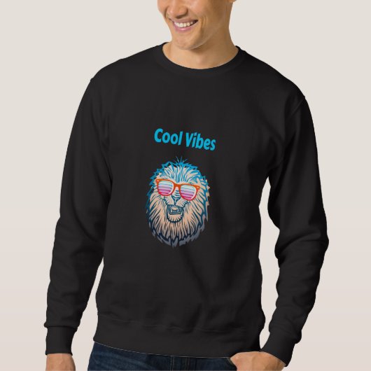 Cool Vibes Lion Sweatshirt (Vorderseite)