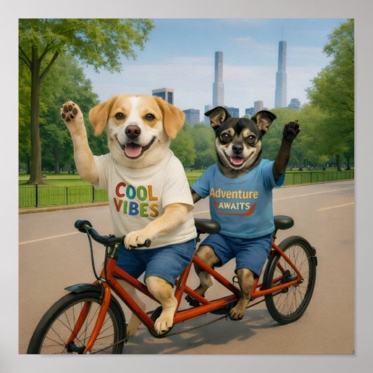 "Cool Vibes" Poster (Vorne)