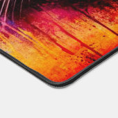 Cool Vibrant Illustrated Cat Desk Mat Schreibtischunterlage (Ecke)