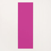 Cool Vibrant Orange Ombre Geometric Yogamatte (Rückseite)