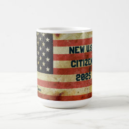 Cool Vintage neue US-Bürger-Kaffee-Tasse 2025 Kaffeetasse