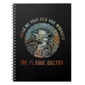 Cool Vintage Plague Doctor   Notizblock (Vorderseite)