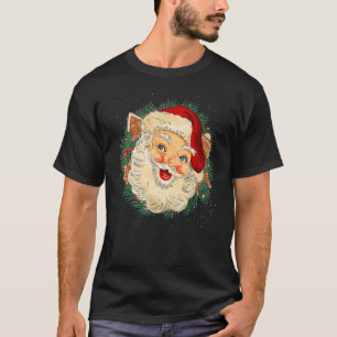 Cool Vintage Weihnachten Weihnachtsmann Weihnachts T-Shirt
