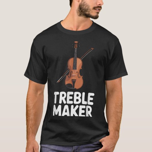 Cool Violin Art For Men Women Violinist Violin Pla T-Shirt (Vorderseite)