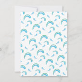 Cool von der "Pool Boy Birthday Party Einladung (Rückseite)