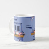 Cool Wall Windows Sommermuster Kaffeetasse (Vorderseite Links)