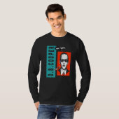 Cool Wanted D B Cooper Sketch Cryptid Urban Legend T-Shirt (Vorne ganz)
