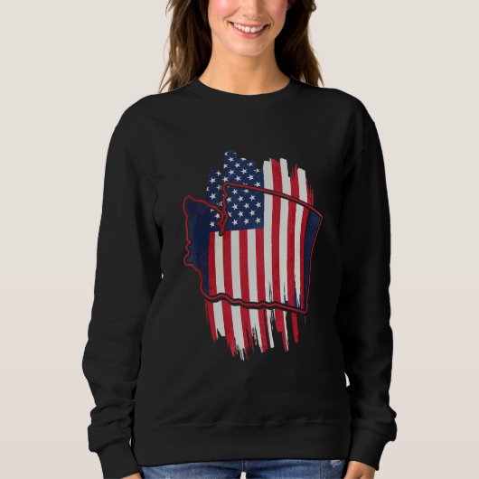 Cool Washington State 1 Sweatshirt (Vorderseite)