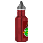 COOL! Wasserflasche (18 oz) rot - Custom (Links)