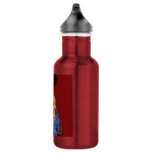 COOL! Wasserflasche (18 oz) rot - Custom (Rechts)
