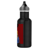 COOL! Wasserflasche (18 oz) Schwarz - Custom (Rechts)