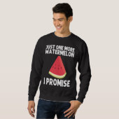 Cool Watermelon  For Men Women Red Melon Fruit Bev Sweatshirt (Vorne ganz)