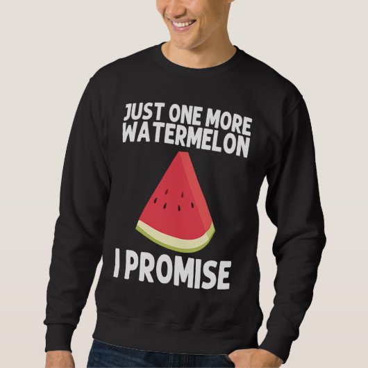 Cool Watermelon  For Men Women Red Melon Fruit Bev Sweatshirt (Vorderseite)