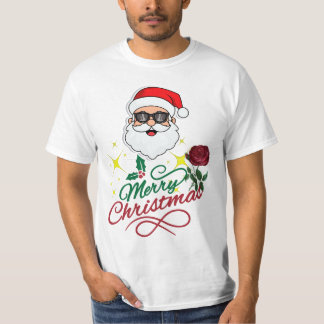 Cool Weihnachten mit Rose & Holly T-Shirt