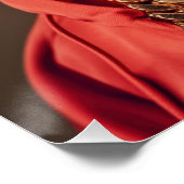 Cool Weimaraner in Hoodie & Headphones | Hip Hop Poster (Ecke)