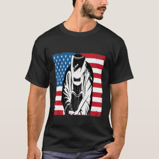 Cool Welder Usa Patriotische Amerikanische Flagge  T-Shirt