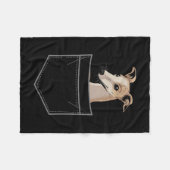 Cool Whippet Design For Men Women Pet Dog Whippet Fleecedecke (Vorderseite (Horizontal))