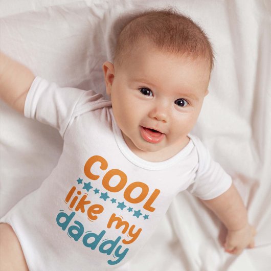 Cool wie mein Daddy Baby Strampler