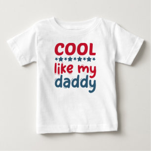 Cool wie mein Daddy Baby T-shirt