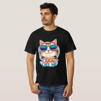 Cool wie meine Katze T-Shirt