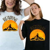 Cool Wild Reader Sunset Mountain T-Shirt