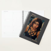 Cool Witchy Mischief Quote Girly Gray Journal Planer (Anzeige)