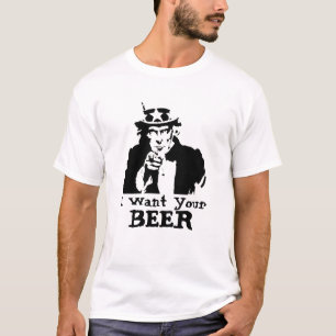 cool wollte ich deinen BierOnkel mit komischem Bie T-Shirt