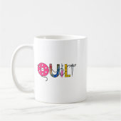 Cool Womens Quilt Quilting Sewing Hobby Crafter Gi Kaffeetasse (Links)