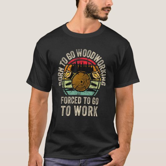 Cool Woodworking Wood Graphic Woodworking Carving  T-Shirt (Vorderseite)