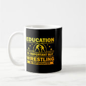 Cool Wrestling Design For Men Women Kids Wrestler Kaffeetasse (Links)