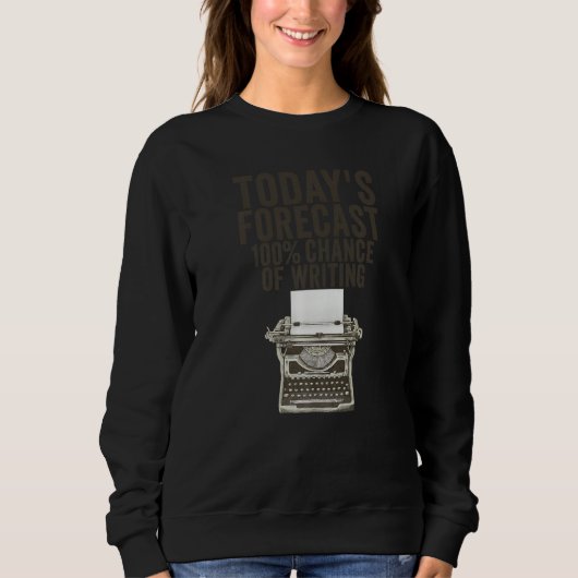 Cool Writing For Writers Men Women Author Journali Sweatshirt (Vorderseite)