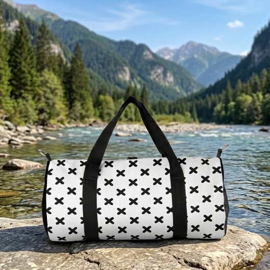 Cool X Cross Black Duffle Bag