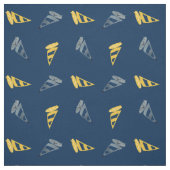 Cool Yellow Blue Windsurfing Sportstoff Stoff (Muster)